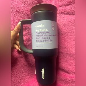 Owala Black Insulated Travel Mug